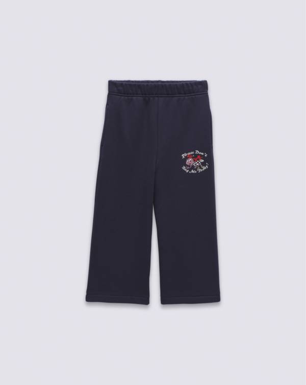 Little Kids Don't Bug Me Sweatpant in blue.