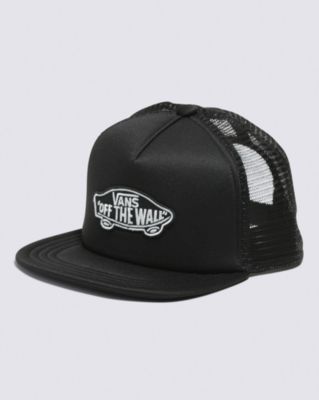 Kids Classic Patch Trucker Hat(Black/Black)