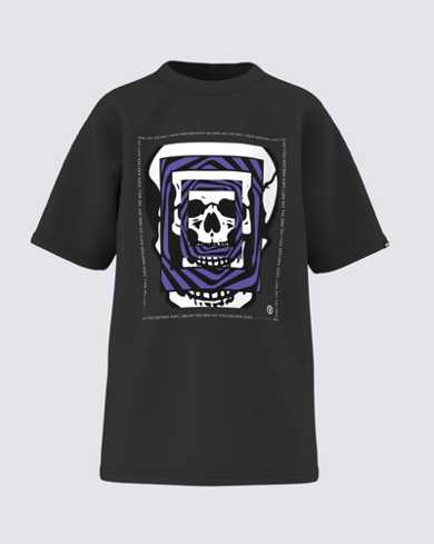 Little Kids Delusion Skull Box T-Shirt