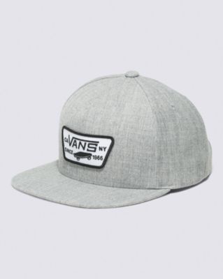 Full Patch Snapback Hat(Heather Gray)