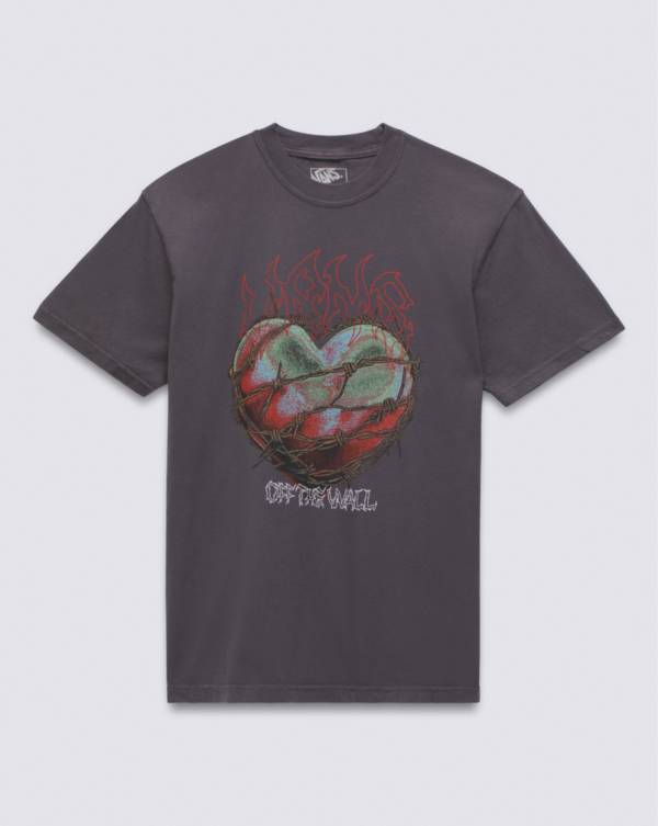 Bounded Heart T-Shirt in black.