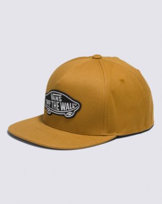 Classic Patch Snapback Hat(Golden Brown)