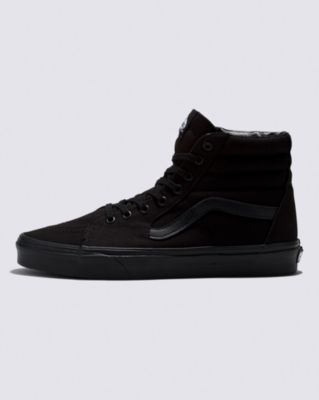 Vans Sk8-hi Canvas Shoe(black/black/black)