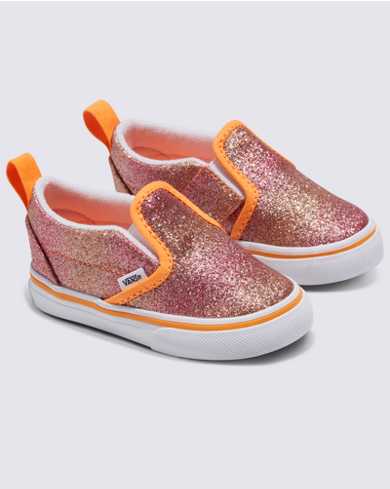 Toddler Slip-On V Glitter Shoe
