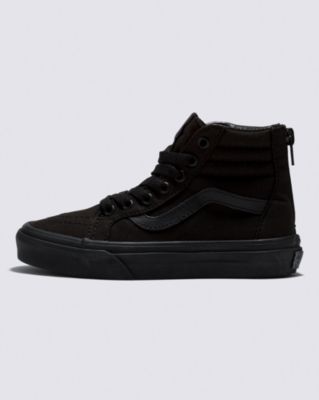 Kids Sk8-Hi Zip Shoe(Black/Black)