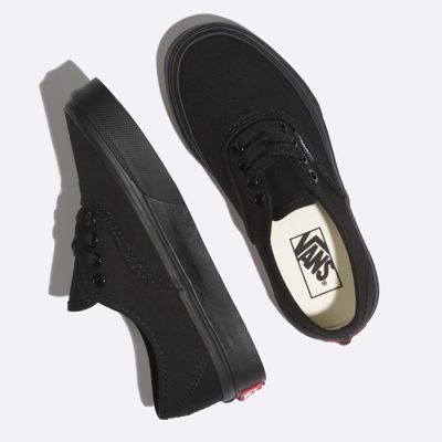 vans canvas all black