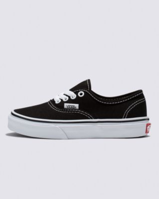 Vans Kids Authentic Shoe (Black/True White)