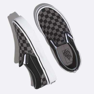 Kids Checkerboard Slip-On Shoe