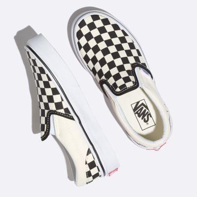 taupe checkered vans