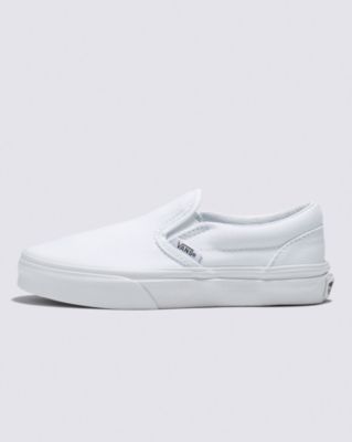 Vans Kids Slip-on Shoe(true White)