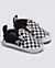 Infant Slip-On V Crib Checker Shoe