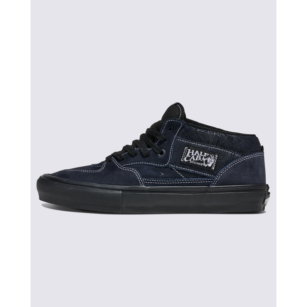 Skate Half Cab Shoe in Web Dark Grey / Black | Vans