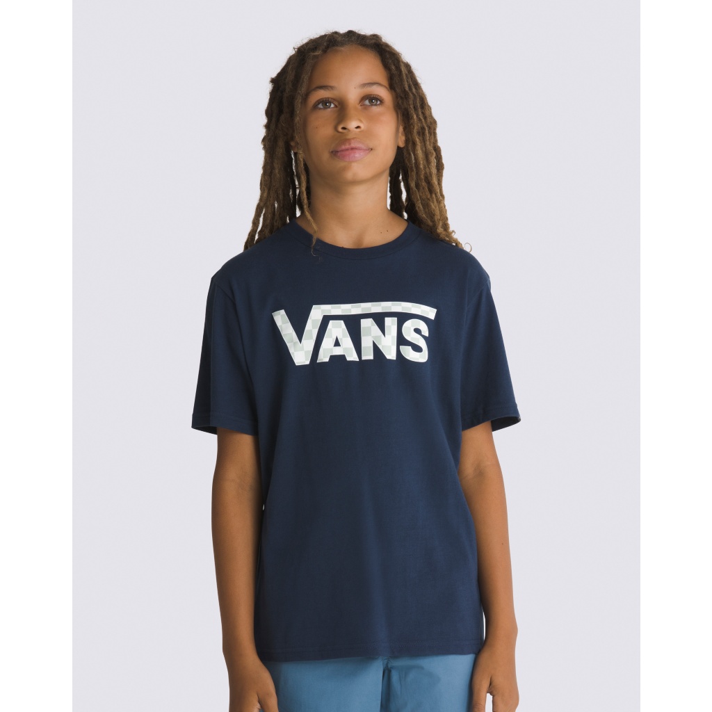 Vans hot sale blue shirt