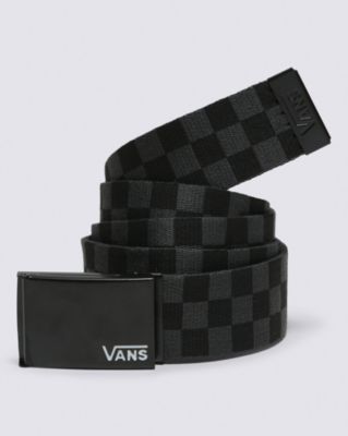 Vans Deppster Ii Web Belt (black/charcoal) Unisex Grey