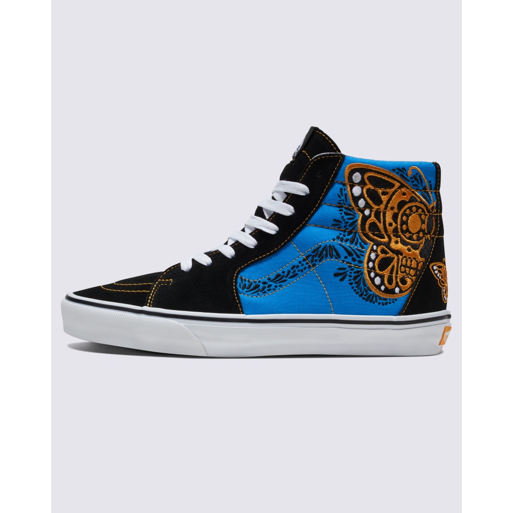 Dia De Muertos Sk8-Hi Shoe in Black | Vans