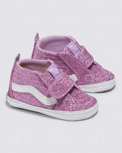 Infant Sk8-Hi Crib Glitter Shoe