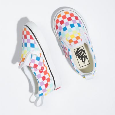 rainbow vans high tops