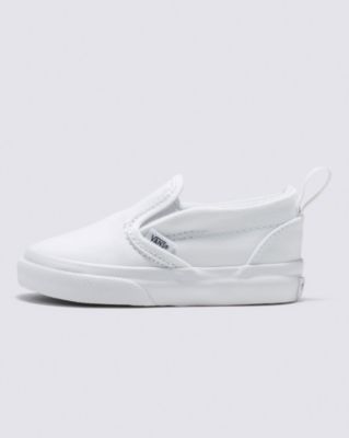Vans Toddler Slip-on V Shoe(true White/true White)