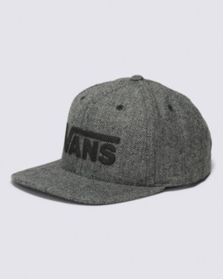 Drop V Snapback Hat(Asphalt)