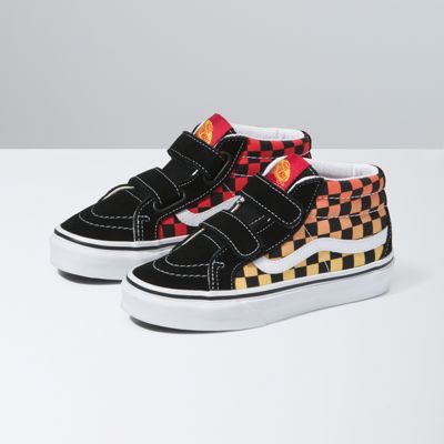 vans old skool logo repeat black