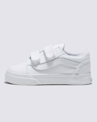 Vans Toddler Old Skool V Shoe(true White/true White)