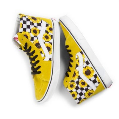 vans sk8 hi sunflower