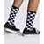 Checkerboard Crew Sock Size 6.5-9