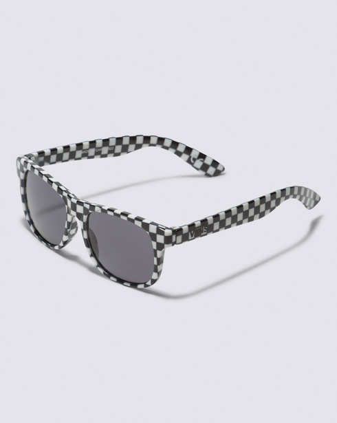 Vans Kids Spicoli Bendable Sunglasses (Black/White Check)