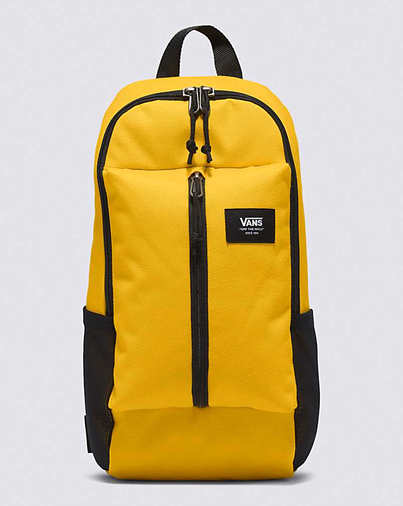 Custom Printed Clear 2-Zipper Sling Bag