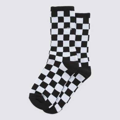 Youth Checkerboard Crew Sock Size 10-13.5