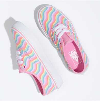 Kids Wavy Rainbow Authentic Shoe