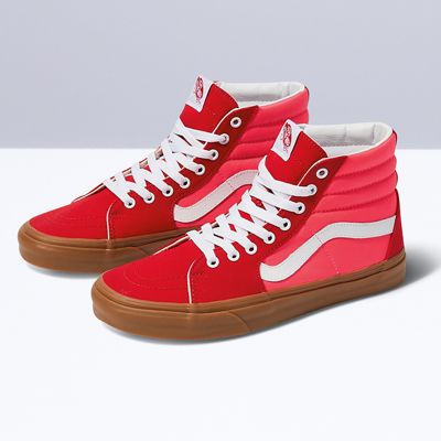 vans color block high top