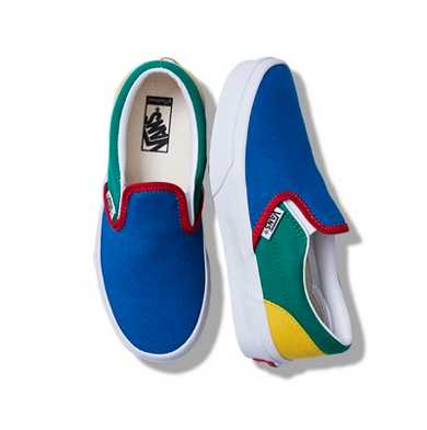 Customs Kids Yacht Club Revisited Slip-On