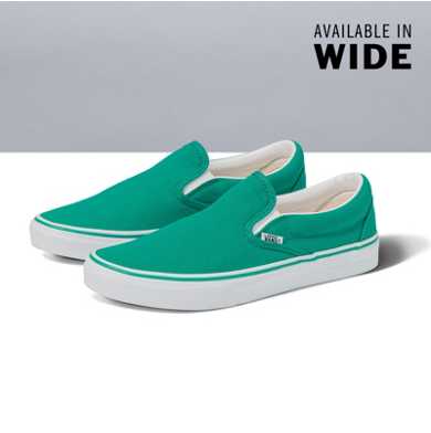 Customs Ultramarine Green Slip-On Wide