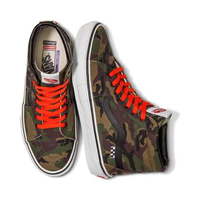 vans camo shoes