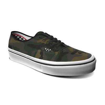 vans white camo shoes