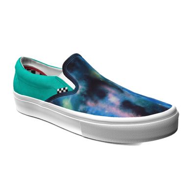 vans cosmic galaxy slip on