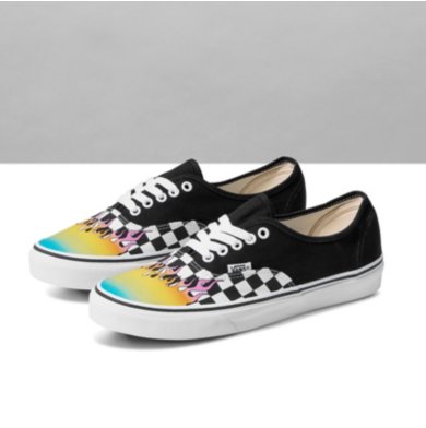 Customs Flame Checkerboard Authentic