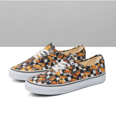 Customs Butterfly Checkerboard Authentic
