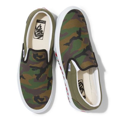 vans camo shoes