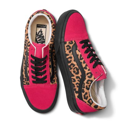 vans leopard old skool womens