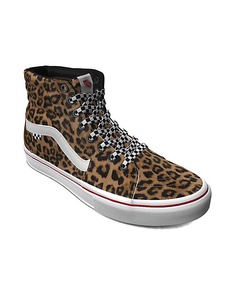 Incontable por no mencionar Prescribir Customs Leopard Skate Sk8-Hi