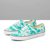 Customs Teal Acid Wash Authentic Wide
