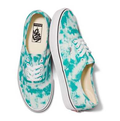 Customs Teal Acid Wash Authentic Wide