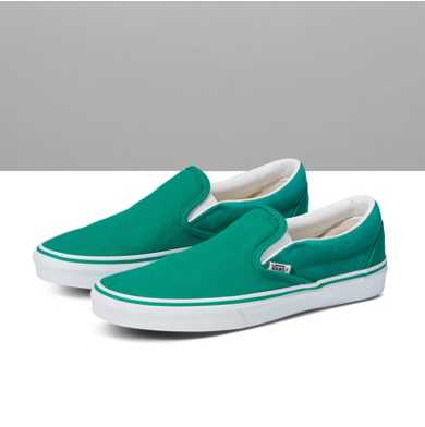 Customs Ultramarine Green Slip-On Wide