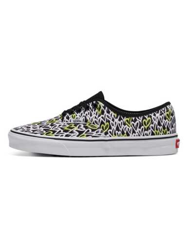 Customs Image Library Graffitti Hearts Authentic Shoe