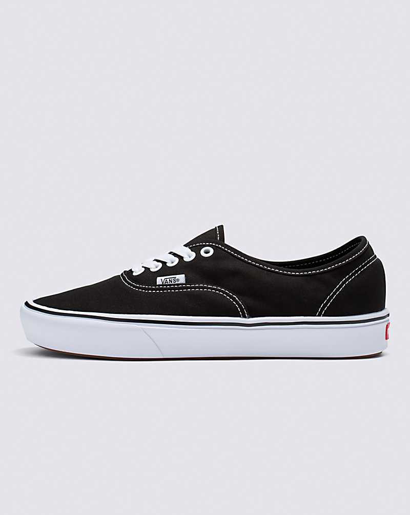Vans | ComfyCush Authentic Black/True White Shoe