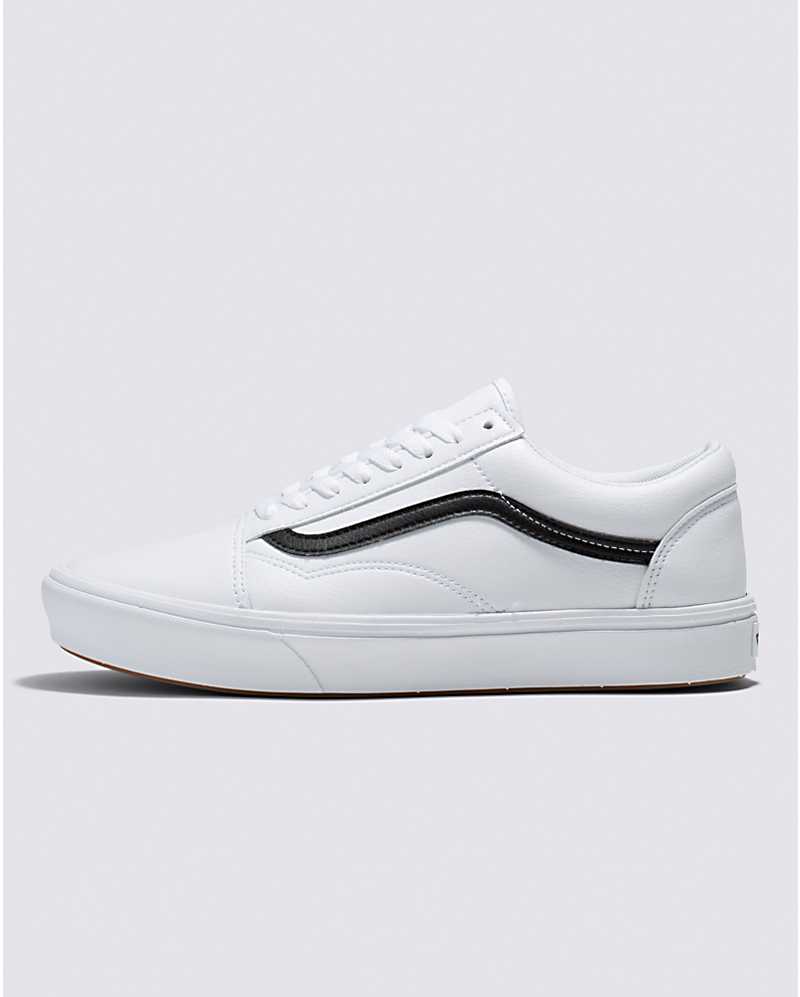 Vans | Tumble ComfyCush Skool True White Shoe