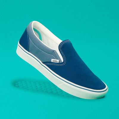 comfy cush vans slip ons