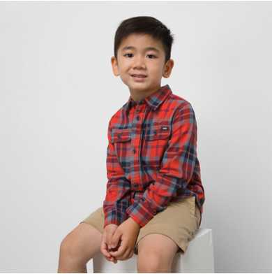 Little Kids Sycamore Flannel Buttondown Shirt